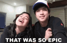 Ranz And Niana That Was So Epic GIF - Ranz And Niana That Was So Epic Sibling Goals GIFs