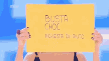 Busta Choc Choc GIF - Busta Choc Choc Domenica Live GIFs