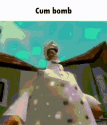 cum bomb milkman throw explosion