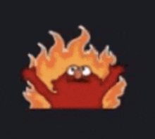 Elmo Fire Elmo Meme GIF