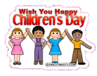 Happy Children'S Day Wish You A Very Happy Sticker - Happy Children'S Day Wish You A Very Happy Greetings Stickers