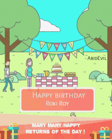 Roki Ro Happy Birthday GIF - Roki Ro Happy Birthday Happy Birthday Roki Roy GIFs