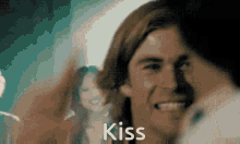 Chris Hemsworth Kiss Gay Kiss GIF