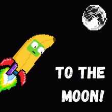 To The Moon Nft GIF - To The Moon Nft Ens GIFs