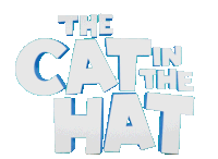 a logo for the cat in the hat is displayed