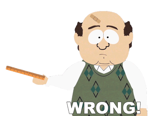 Wrong Richard Adler Sticker - Wrong Richard Adler South Park Stickers