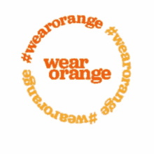 wear orange