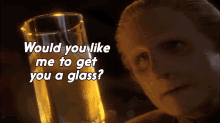 Would You Like Me To Get You A Glass Odo GIF - Would You Like Me To Get You A Glass Odo Star Trek GIFs