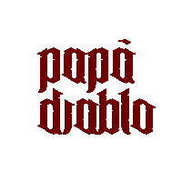 Papa Diablo Grupo Ph Sticker