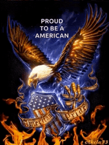 American Flag American Pride GIF - American Flag American Pride American Eagle GIFs