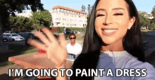 Im Going To Paint A Dress Painting GIF - Im Going To Paint A Dress A Dress Painting GIFs