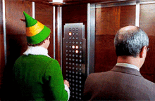 merry christmas elf elevator click all the buttons