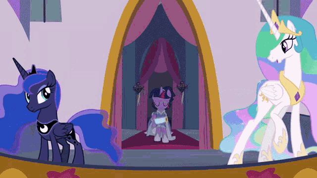 princess celestia and twilight sparkle