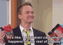 I Dont Even Care Barney GIF - I Dont Even Care Barney Himym GIFs