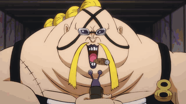 One Piece Queen Queen The Plague GIF - One Piece Queen Queen The