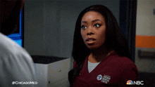 Scratching My Head Dr Vanessa Taylor GIF - Scratching My Head Dr Vanessa Taylor Chicago Med GIFs