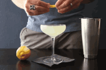Lemon Drop Martini GIF