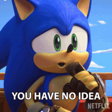 You Have No Idea Sonic The Hedgehog GIF - You Have No Idea Sonic The Hedgehog Sonic Prime GIFs