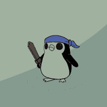 Penguin Dab GIF