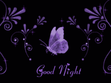 Good Night Butterfly GIF - Good Night Butterfly Heart GIFs