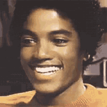 michael jackson young michael jackson smile smiling smh