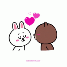 Brown And Cony Cony And Brown GIF - Brown And Cony Cony And Brown GIFs