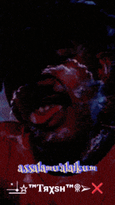 a poster that says tmtaxsh tm on it