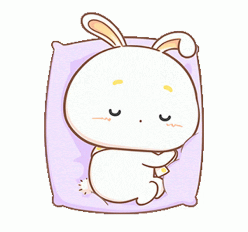 Bedtime Night Sticker - Bedtime Night Rabbit - Discover & Share GIFs