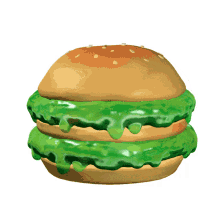 slime burger slime slime girl ethosaur spin burger