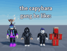 The Capybara Gang GIF