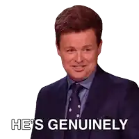 a man in a suit and tie says upset in front of a white background