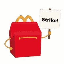arielnwilson strike mcdonalds fast food happy meal