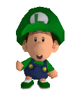 Luigi Baby Luigi Sticker