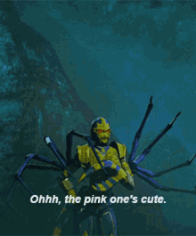 transformers blackarachnia ohhh the pink ones cute pink the pink one