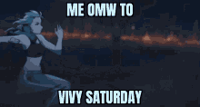 Vivy Vivy Saturday GIF - Vivy Vivy Saturday Vivy Fluorite GIFs