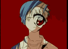 a close up of a cartoon character with glasses on
