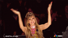 Clapping Heidi Klum GIF - Clapping Heidi Klum Americas Got Talent All Stars GIFs