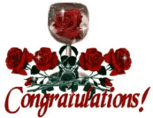 congratuations congrats rose