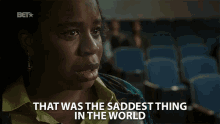 That Was The Saddest Thing In The World Uzo Aduba GIF - That Was The Saddest Thing In The World Uzo Aduba Virginia GIFs