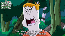 Stop Standing There And Make Yourself Useful Rookie Jp GIF - Stop Standing There And Make Yourself Useful Rookie Jp Craig Of The Creek GIFs