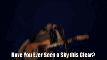 Randy Houser Have You Ever Seen A Sky This Clear GIF - Randy Houser Have You Ever Seen A Sky This Clear Runnin Outta Moonlight GIFs