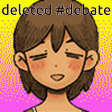 Delete Debate GIF - Delete Debate Deleted Channel GIFs