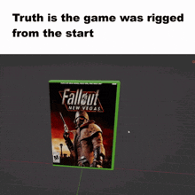Fallout New Vegas The Game Was Rigged From The Start Literally Fnv GIF - Fallout New Vegas The Game Was Rigged From The Start Literally Fallout Fnv GIFs