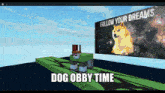 dog obby roblox dog obby woof