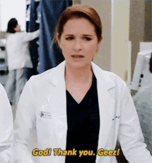 Greys Anatomy April Kepner GIF - Greys Anatomy April Kepner God Thank You GIFs