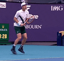 Andy Murray Racquet Toss GIF - Andy Murray Racquet Toss Tennis Racket GIFs