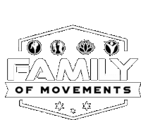 Family Of Movements Logo Sticker