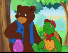 franklin the turtle worried bear