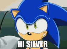 Hi Silver GIF - Hi Silver Sonic GIFs