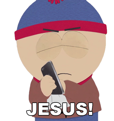 Jesus Stan Marsh Sticker - Jesus Stan Marsh South Park Stickers